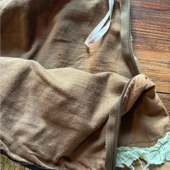 Candie’s Y2K Boho Hippie Peasant Skirt Raw Hem Multicolor Bohemian Sz L - Picture 6 of 13